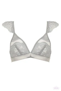 Prelude Marlene Grey Triangle Bra -Mayfair Stockings ys303 ys303.gri 3 Mayfair Stockings 152