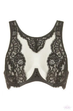 Prelude Marlene Black Fantasy Bra 10 Prelude Marlene Black Fantasy Bra -Mayfair Stockings ys305 ys305.neg 1 2 Mayfair Stockings 117