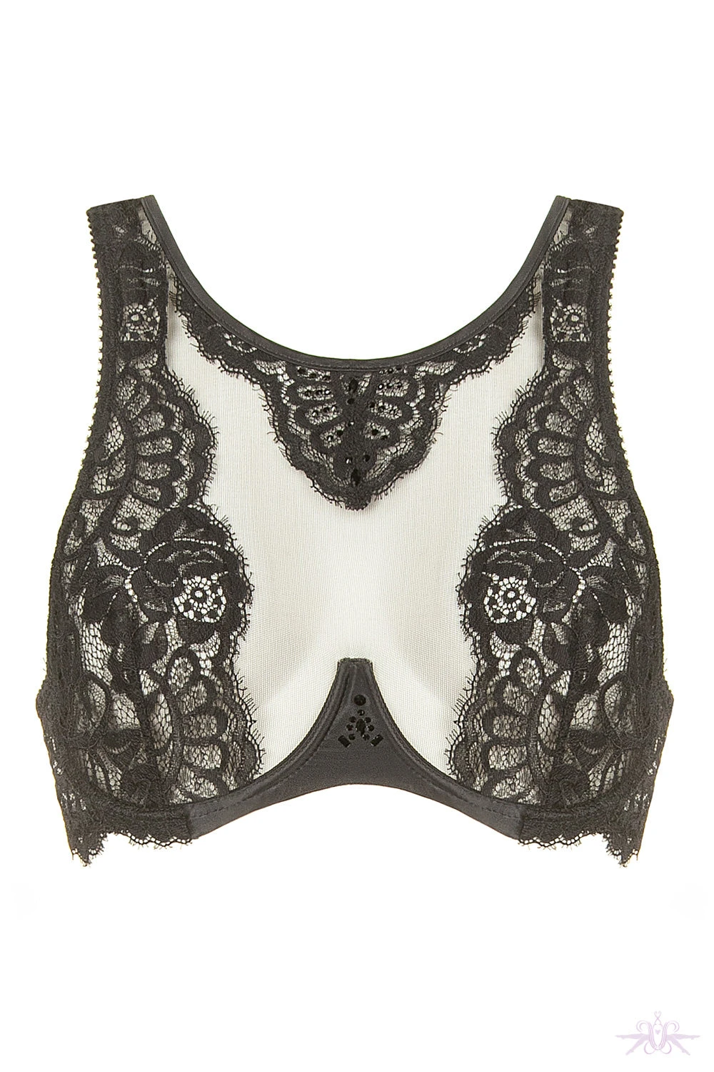 Prelude Marlene Black Fantasy Bra 6 Prelude Marlene Black Fantasy Bra - Image 4